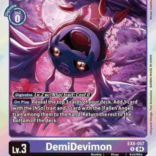 DemiDevimon - EX8-057 R - Rare