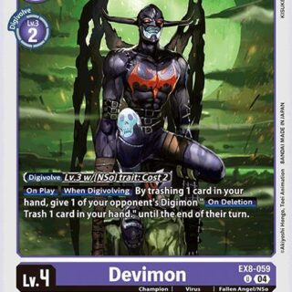 Devimon - EX8-059 U - Uncommon