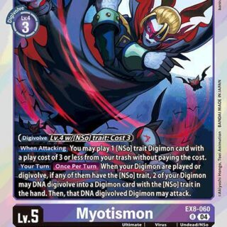 Myotismon - EX8-060 R - Rare