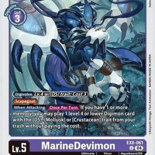 MarineDevimon - EX8-061 U - Uncommon