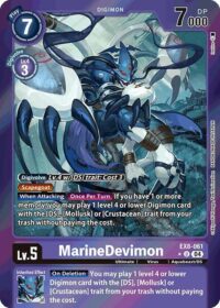 MarineDevimon (Limited Foil) - EX8-061 U - Uncommon