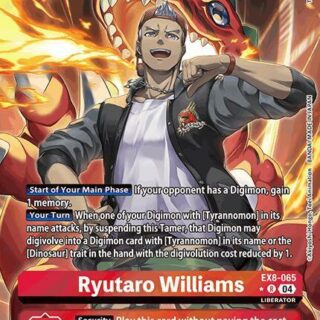 Ryutaro Williams (Alternate Art) - EX8-065 R - Rare