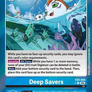 Deep Savers (Limited Foil) - EX8-068 U - Uncommon