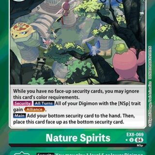 Nature Spirits (Limited Foil) - EX8-069 U - Uncommon