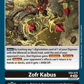 Zofr Kabus - EX8-070 C - Common
