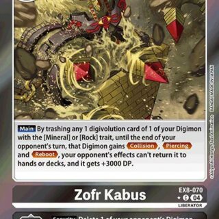 Zofr Kabus (Limited Foil) - EX8-070 C - Common