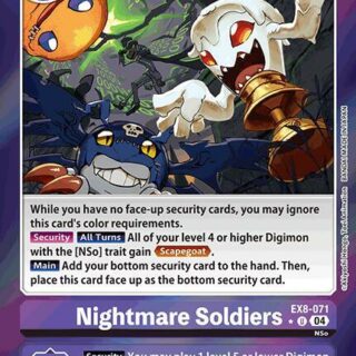 Nightmare Soldiers (Limited Foil) - EX8-071 U - Uncommon
