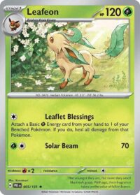 Leafeon - Rare - 005/131 - Español