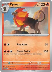 Pyroar - Uncommon - 016/131 - Español