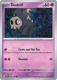 Duskull - Common Reverse Holo - 035/131 - Español