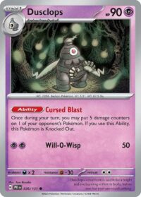 Dusclops - Common Reverse Holo - 036/131 - Español