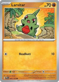 Larvitar - Common - 047/131 - Español