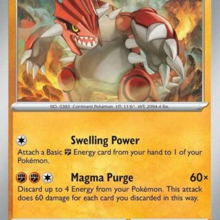 Groudon - Rare - 049/131 - Español