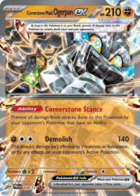 Cornerstone Mask Ogerpon ex - 058/131 - Double Rare - 058/131 - Español