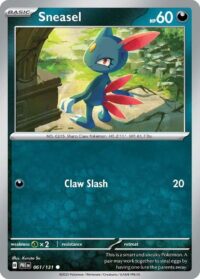Sneasel - Common - 061/131 - Español