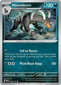 Houndoom - Common Reverse Holo - 063/131 - Español