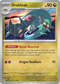Drakloak - Common Reverse Holo - 072/131 - Español