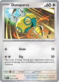Dunsparce - Common Reverse Holo - 079/131 - Español