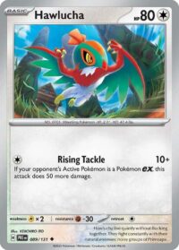 Hawlucha - Uncommon Reverse Holo - 089/131 - Español