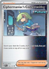 Ciphermaniac's Codebreaking - Uncommon - 104/131 - Español