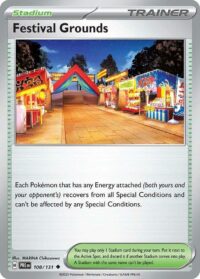 Festival Grounds - Uncommon Reverse Holo - 108/131 - Inglés