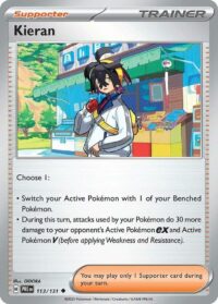 Kieran - 113/131 - Uncommon - 113/131 - Español