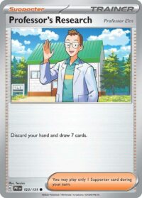Professor's Research [Professor Elm] - Common Reverse Holo - 123/131 - Español