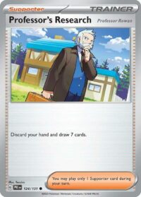 Professor's Research [Professor Rowan] - Common Reverse Holo - 124/131 - Español