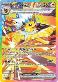 Jolteon ex - 153/131 - Special Illustration Rare - 153/131 - Inglés