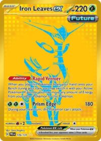 Iron Leaves ex - Hyper Rare - 176/131 - Inglés