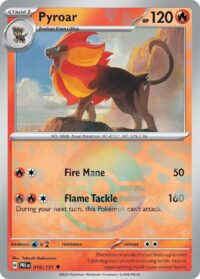 Pyroar (Poke Ball Pattern) - Uncommon - 016/131 - Español