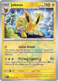 Jolteon (Poke Ball Pattern) - Rare - 029/131 - Español