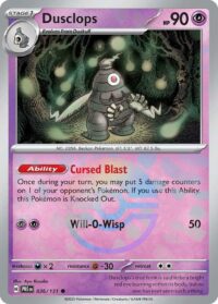 Dusclops (Poke Ball Pattern) - Common - 036/131 - Español