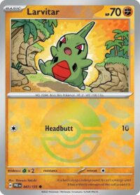 Larvitar (Poke Ball Pattern) - Common - 047/131 - Español