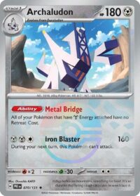 Archaludon (Poke Ball Pattern) - Rare - 070/131 - Español