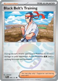 Black Belt's Training - 099/131 (Poke Ball Pattern) - Common - 099/131 - Español
