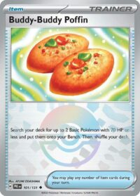 Buddy-Buddy Poffin (Poke Ball Pattern) - Uncommon - 101/131 - Español