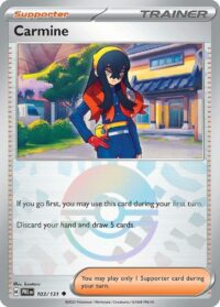 Carmine (Poke Ball Pattern) - Uncommon - 103/131 - Español