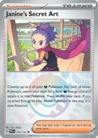 Janine's Secret Art - 112/131 (Poke Ball Pattern) - Uncommon - 112/131 - Español
