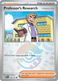 Professor's Research [Professor Oak] (Poke Ball Pattern) - Common - 122/131 - Español