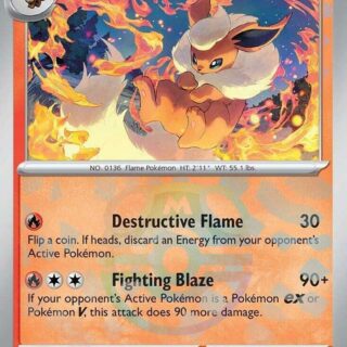 Flareon (Master Ball Pattern) - Rare - 013/133 - Español