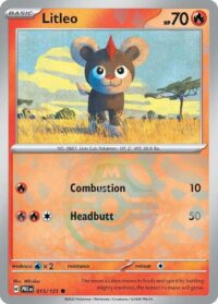 Litleo (Master Ball Pattern) - Common - 015/131 - Español