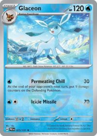 Glaceon (Master Ball Pattern) - Rare - 025/131 - Inglés