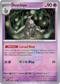 Dusclops (Master Ball Pattern) - Common - 036/131 - Español