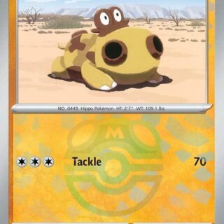 Hippopotas (Master Ball Pattern) - Common - 052/131 - Español