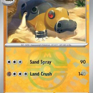 Hippowdon (Master Ball Pattern) - Common - 053/131 - Español