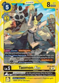 Taomon ACE - BT19-037  - Super Rare