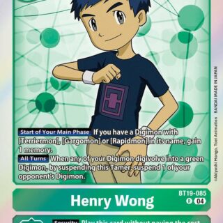 Henry Wong - BT19-085  - Rare