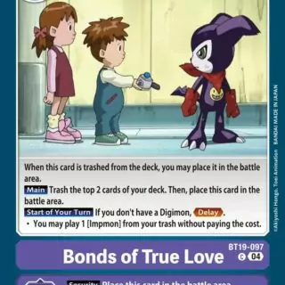 Bonds of True Love - BT19-097  - Common
