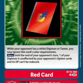 Red Card - BT19-089  - Common